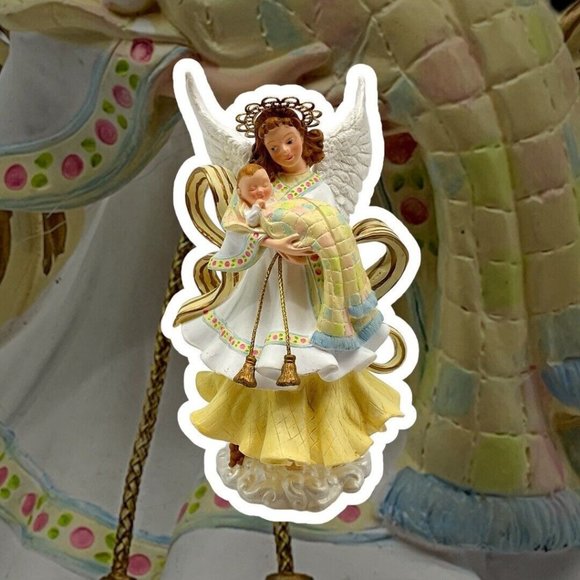 Angels Beside Me First Edition HEATHER Guardian of Mother and Child By Ingrid - Picture 7 of 16